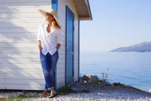 Woman free from stress urinary incontinence